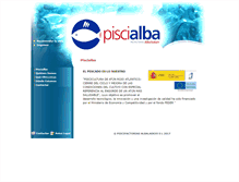 Tablet Screenshot of piscialba.com